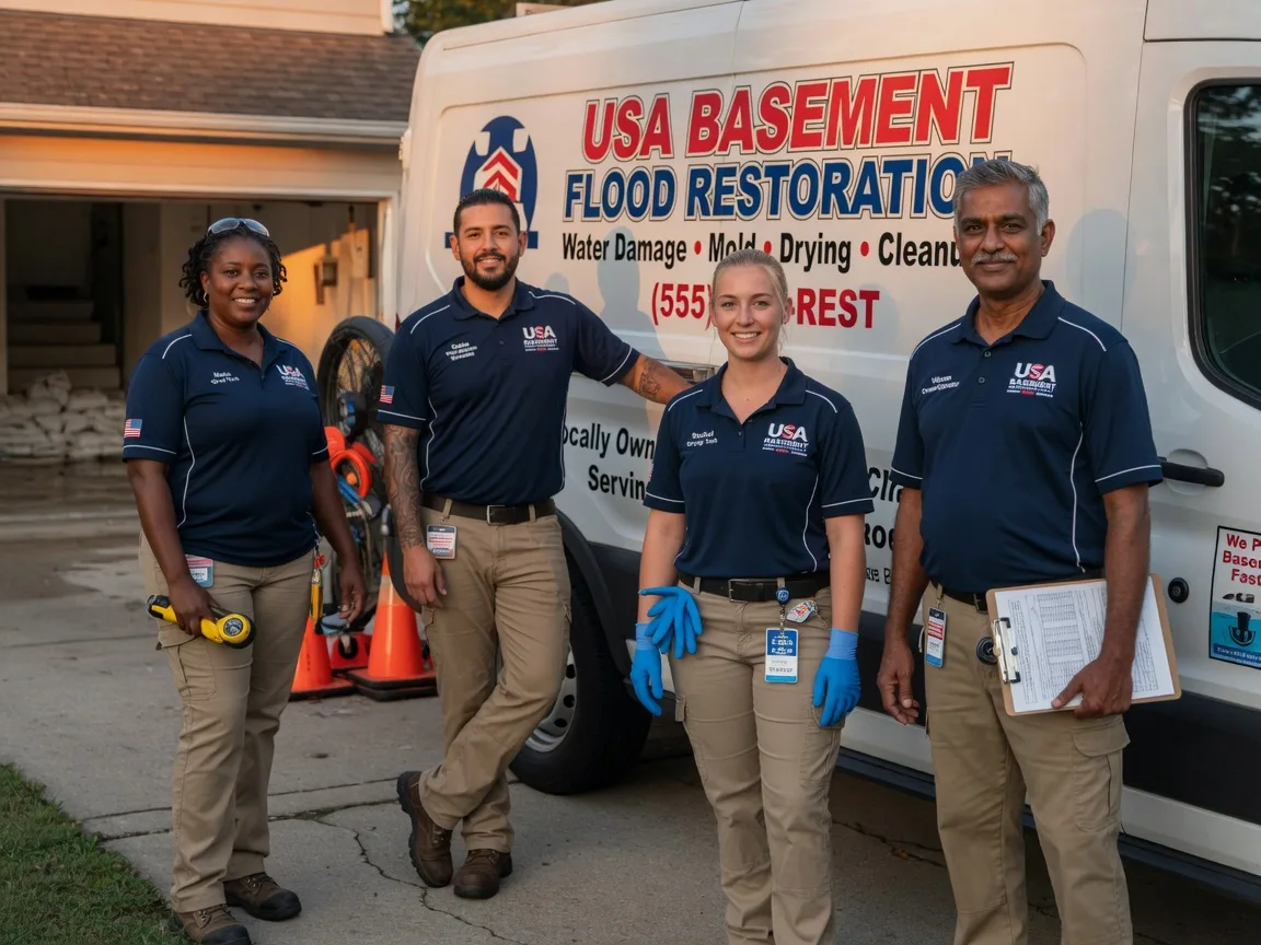 Basement Flood Cleanup company in Brookside, DE